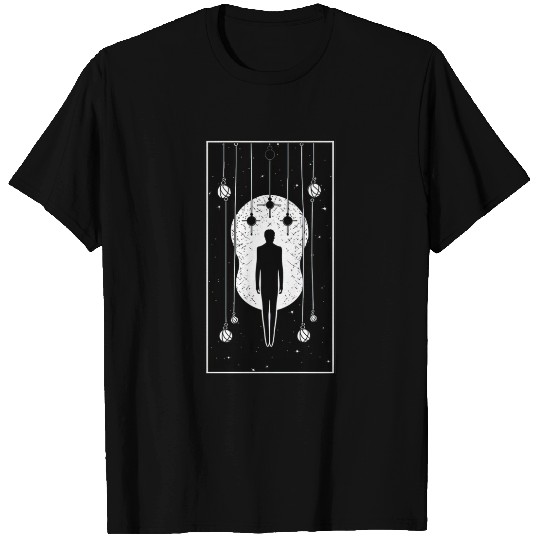 Tarot Card Reader Astrology Occult Mystical T Shirts