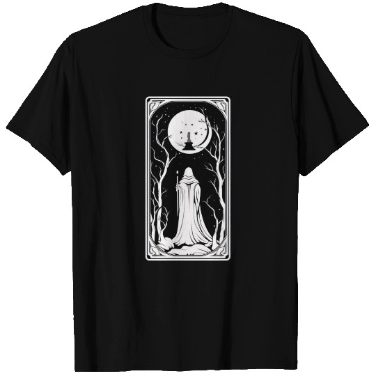 Hermit Tarot Card Astrology Occult Mystical T Shirts