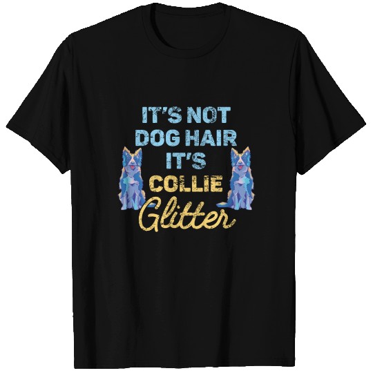 Unique Border Collie Design For Dog Lovers T Shirts