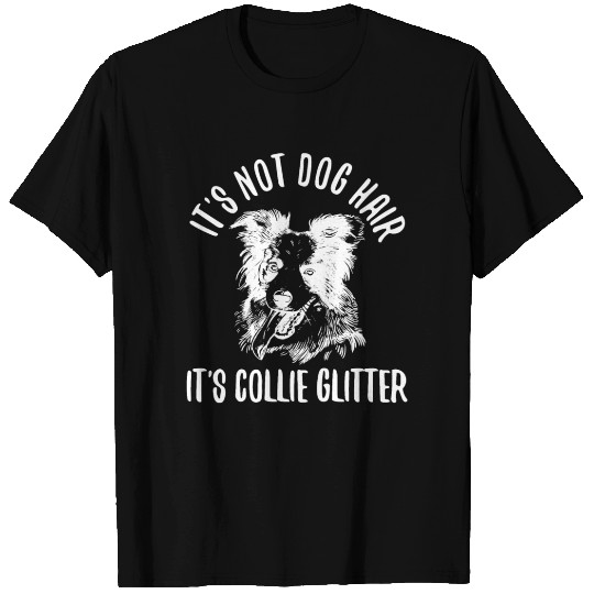 Unique Border Collie Design For Dog Lovers T Shirts