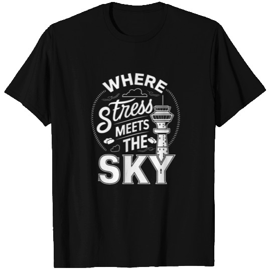 Air Traffic Controller Aircraft Flight Service T Shirts