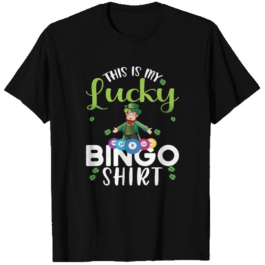 Funny Bingo Player St Patricks Day T Shirts