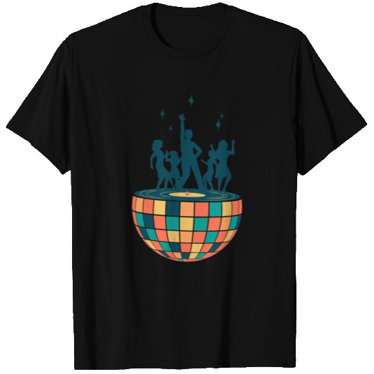 Disco ball - Dancing - Groovy - Clockwork Elements T Shirts