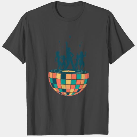Disco ball - Dancing - Groovy - Clockwork Elements T Shirts