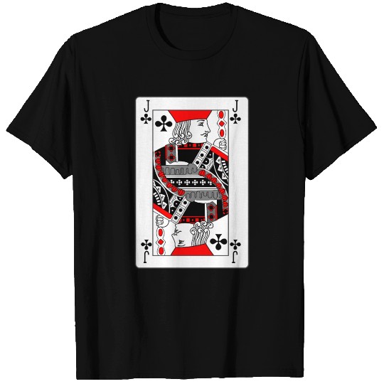 Jack Playing card clover T Shirts