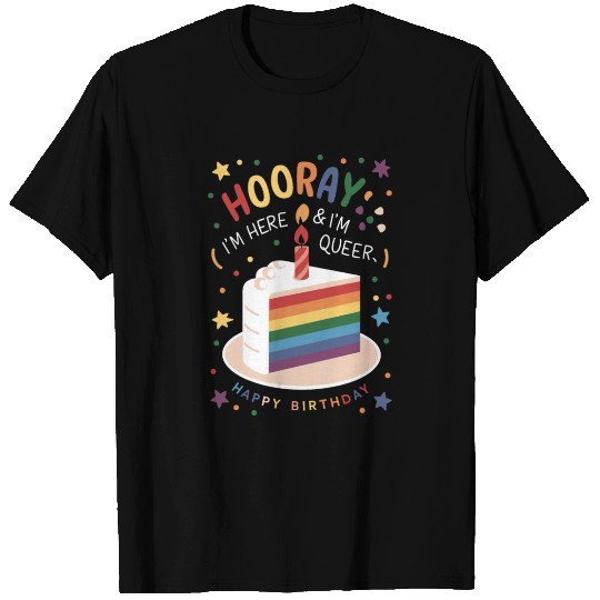 Birthgay Gay Pride Flag Pride Month Equal Rights T Shirts