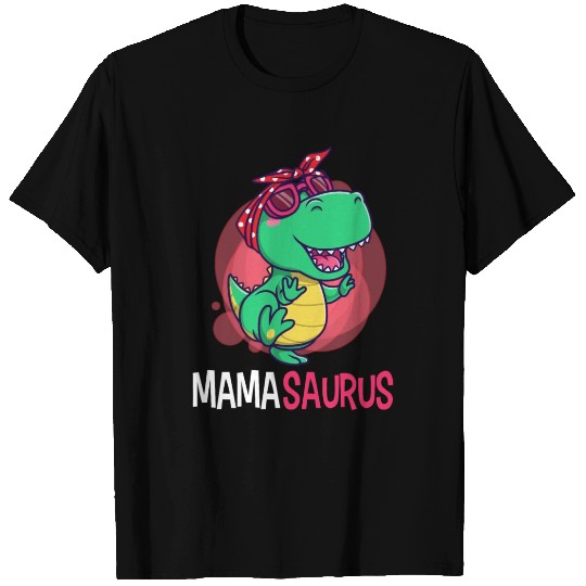 mom mamasaurus T Shirts