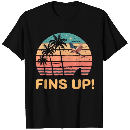 Jimmy Buffett- Fins Up T Shirts