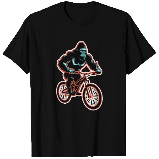 Gorilla Biker Mountain Biker E-Biker Cycling T Shirts