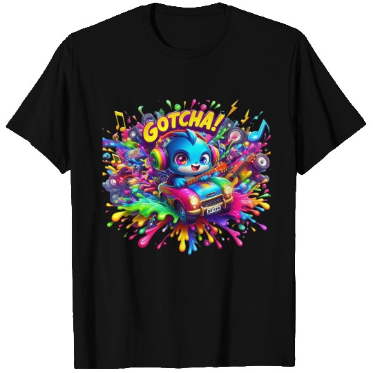 SuperNova Beats: Riffs and Neon Hues - GoTcHa! T Shirts