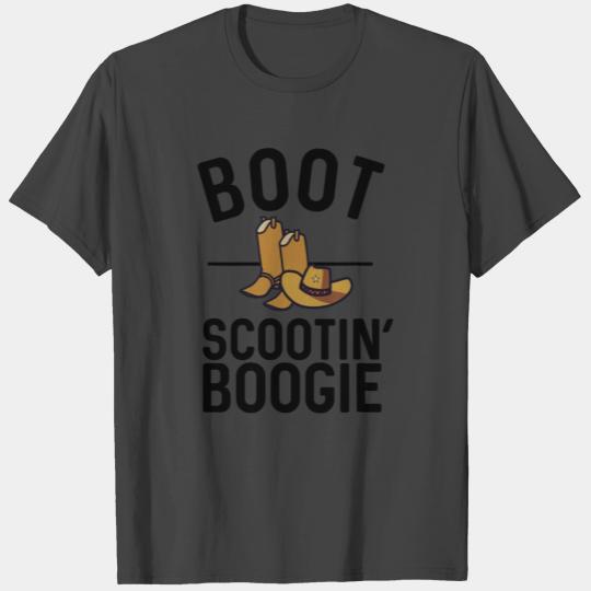 Boot Scootin' Boogie Funny Country Music Yeehaw T Shirts