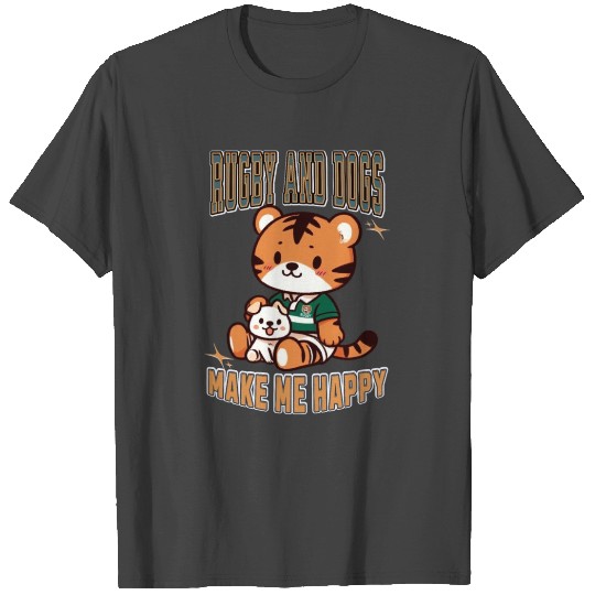 Rugby Union Tiger T Shirts