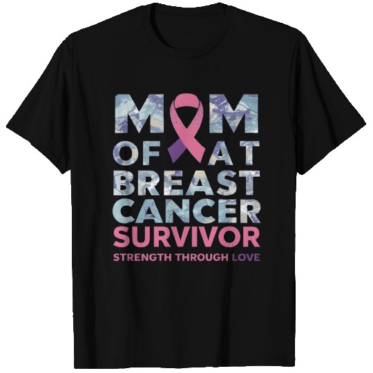 Breast cancer survivor mom T Shirts