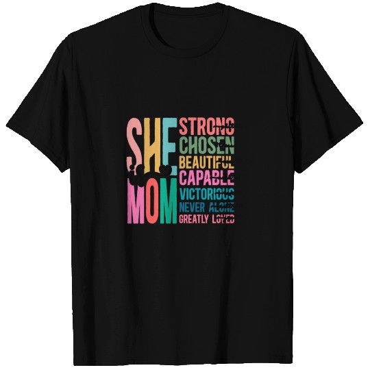 She is MOM - Mothers Day - I love my Mom T Shirts