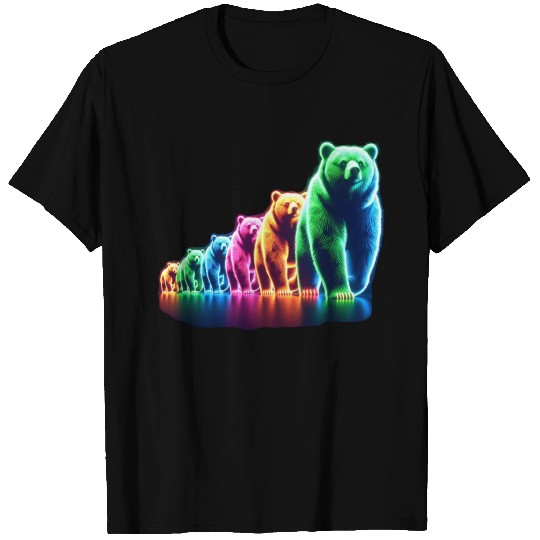 Neon Bears T Shirts