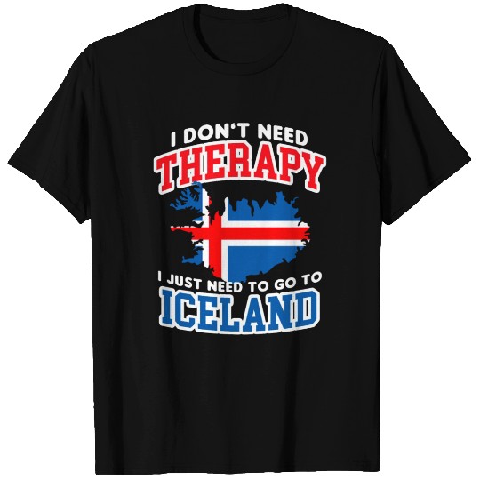 Iceland Flag Embrace The Northern Lights Design T Shirts