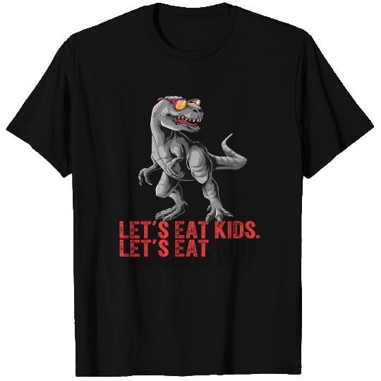 Let's Eat Punctuation Saves Lives Grammar Teacher T Shirts