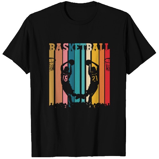Basketball with sunset T Shirts