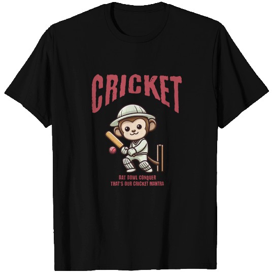 Cricket Monkey T Shirts