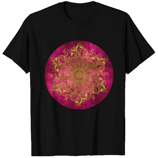 Mandala - Pink Lemon T Shirts