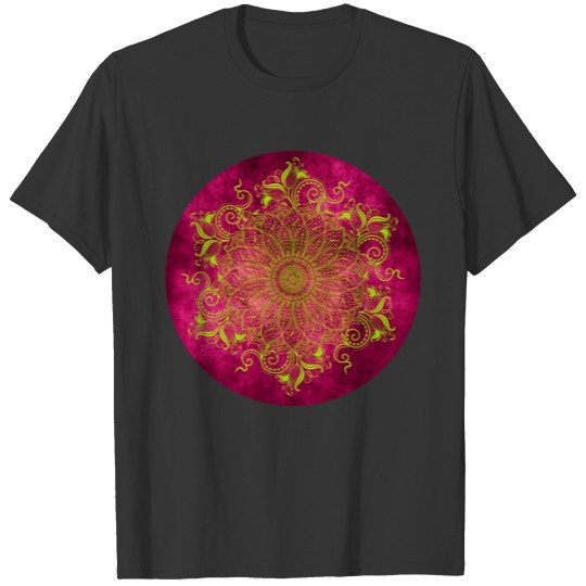 Mandala - Pink Lemon T Shirts