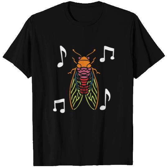 2024 Cicada Insect Bug Colorful Cicada 2024 T Shirts