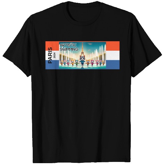 Paris - 2024 - Artistic Swimming T Shirts
