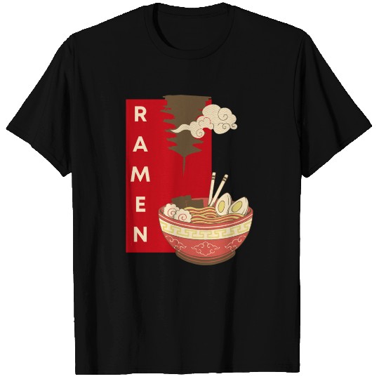 Ramen Japanese Art for noodles and food lover T Shirts