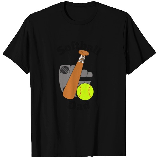 Softball Dad T Shirts