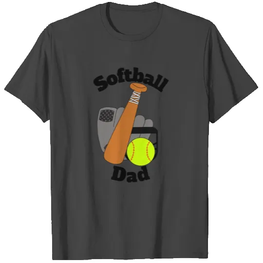 Softball Dad T Shirts