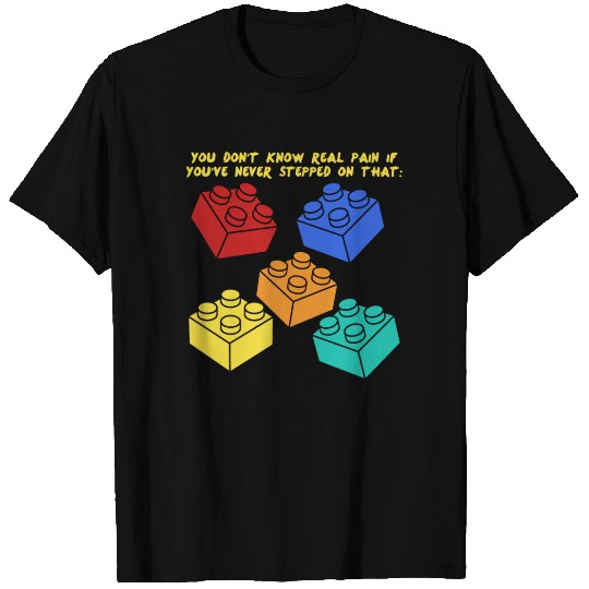 Real Pain Building Brick T Shirts