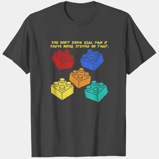 Real Pain Building Brick T Shirts