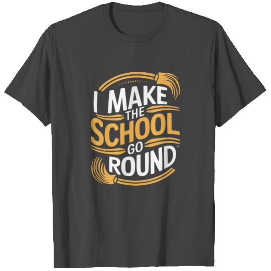 School Custodian School Staff Janitor T Shirts