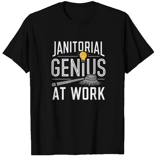 School Custodian School Staff Janitor T Shirts