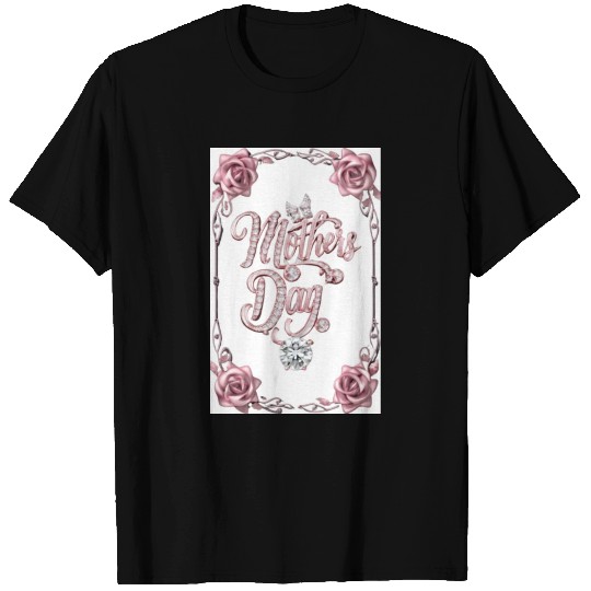 1Mother's Day is written in clear glass T Shirts