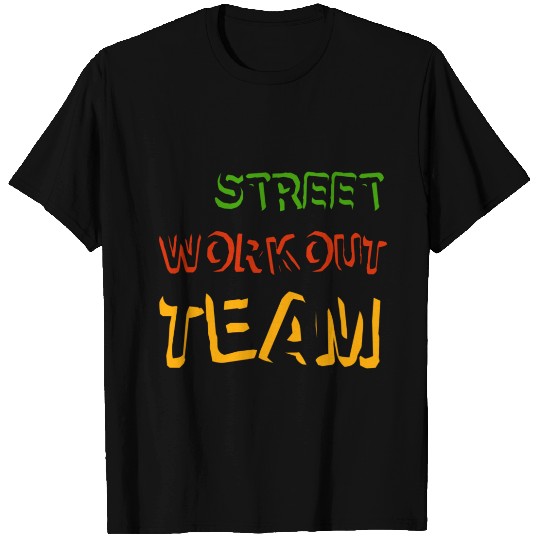 Street workout street workout team guys juneteenth T Shirts