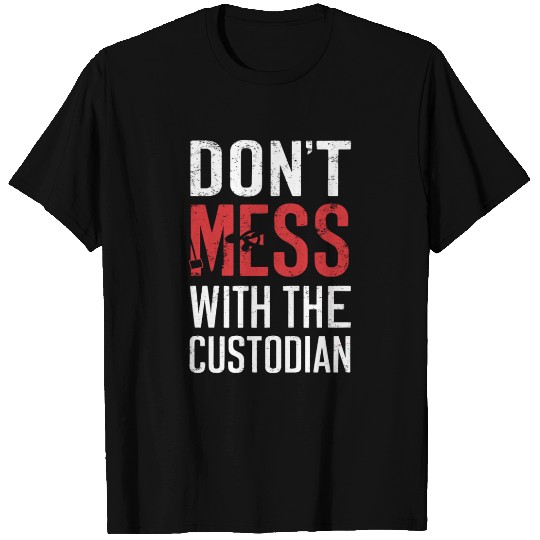 School Custodian School Staff Janitor T Shirts