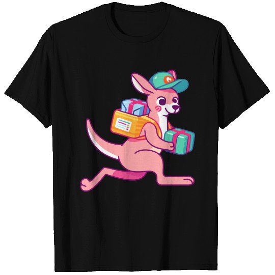 Speedy Delivery: Kangaroo Courier T Shirts