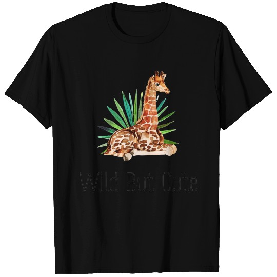 Wild but cute giraffe T Shirts