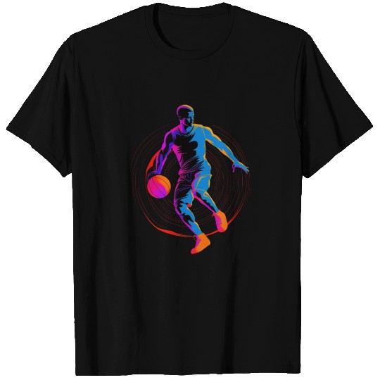Basketball Player Artwork T Shirts