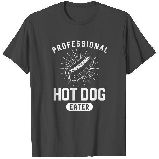 Hot Dog Adult Professional Hot Dog T Shirts