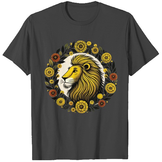 Marigold Leo Lion T Shirts