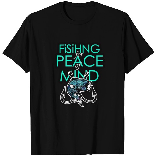 Fishing Peace of mind - Fishing Lover T Shirts