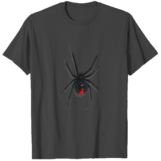 Red-Marked Spider Attack Design T Shirts