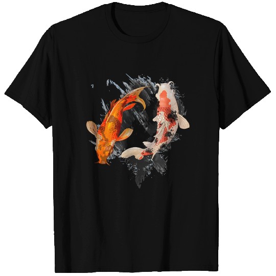 Japanese Koi Fish I Koi Carp Pond Japan Tattoo T T Shirts