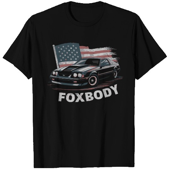Fox body stang Muscle classic Car 5 0L T Shirts