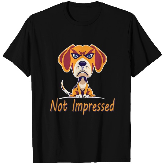 Not Impressed beagle T Shirts