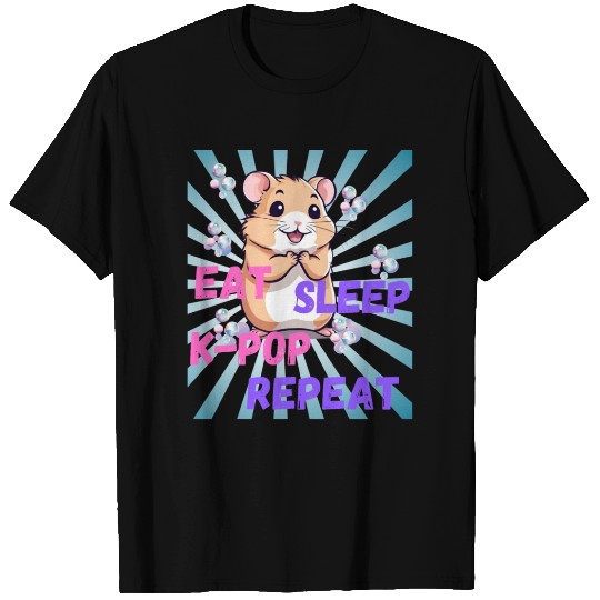 K Pop T Shirts - kawaii k-pop hamster - cute kpop