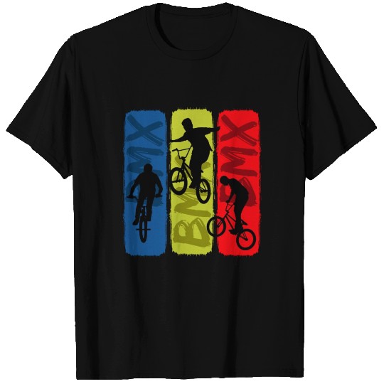 BMX Trick Retro BMX Rider Bicycle Cycling Extreme T Shirts
