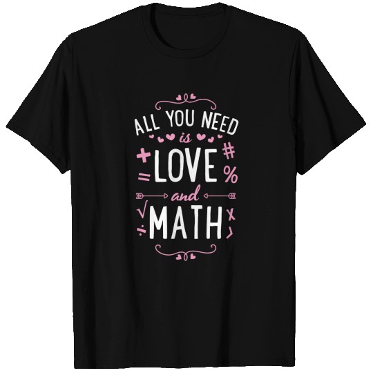 Valentines Day Algebra Teacher T Shirts